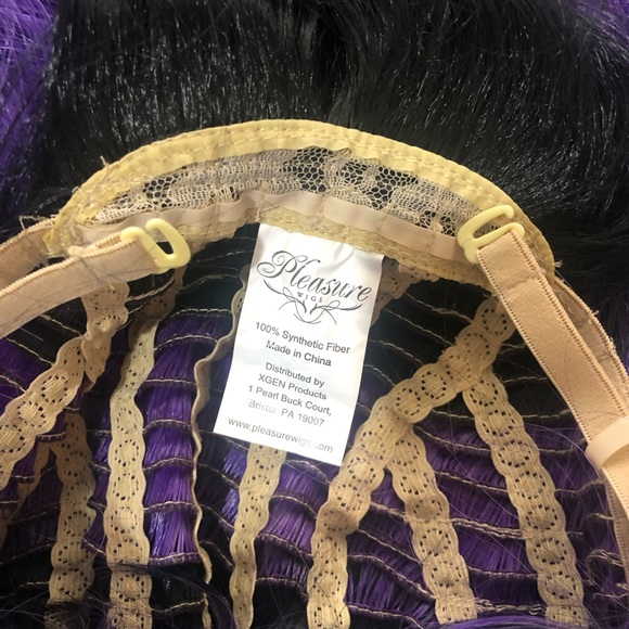 Sexy Purple and Black Wig - Picture 6 of 6